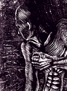 lino block, hunchback of notre dame