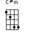 E chord