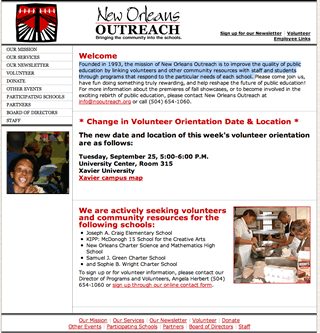 New Orleans Outreach